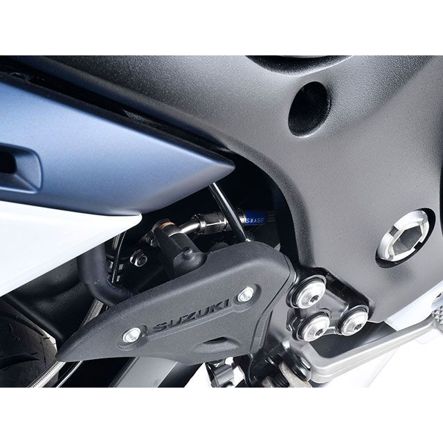 正規品／スウェッジライン リアホースキット ホースエンド：ステンレス ホースカラー：ブラック SWAGE-LINE バイク 正規品／スウェッジライン GS1200SS リアホースキット ホースエンド