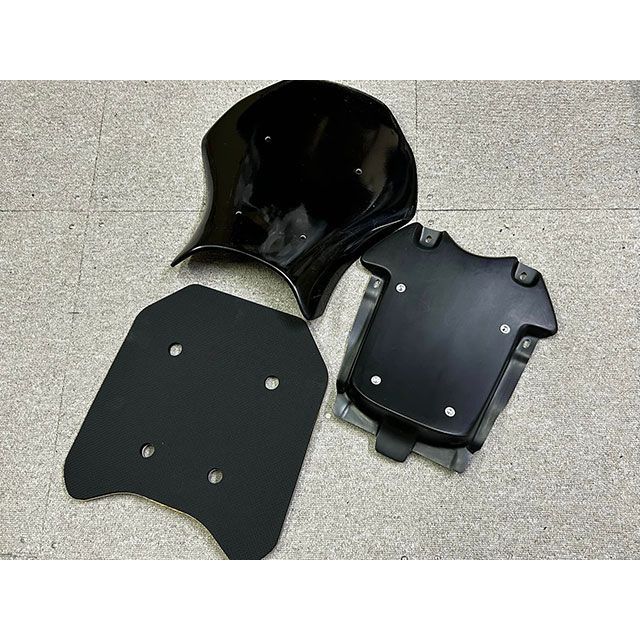 才谷屋ファクトリー YZF-R6 シート台シートベース/9mmDOWN/シートラバー 6mm 仕様 黒ゲル Saitaniya Factory