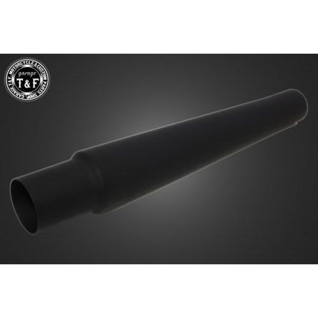 ガレージT&amp;F 汎用 フレアーサイレンサー（ブラック） T&amp;F