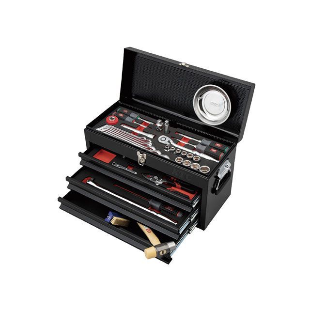 ケイティーシー SK46025XBK 60点組スタンダードセット（ブラック） KTC バイク 車 自動車 自転車の通販は