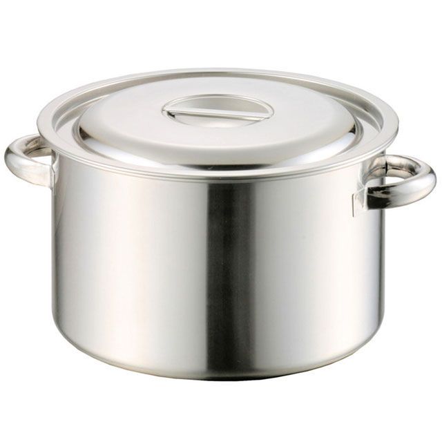 赤川器物製作所 118833 モリブデン 半寸胴鍋 33cm akagawa