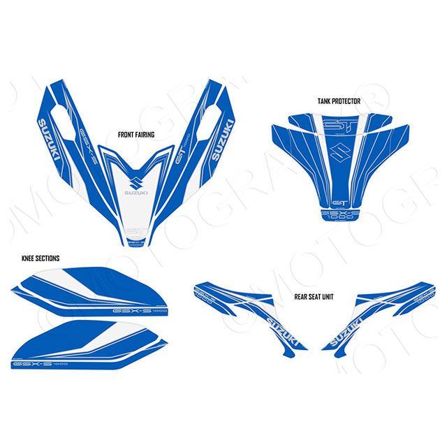 モトグラフィックス GSX-S1000GT ボディパッド フルキット MOTOGRAFIX 31,767円