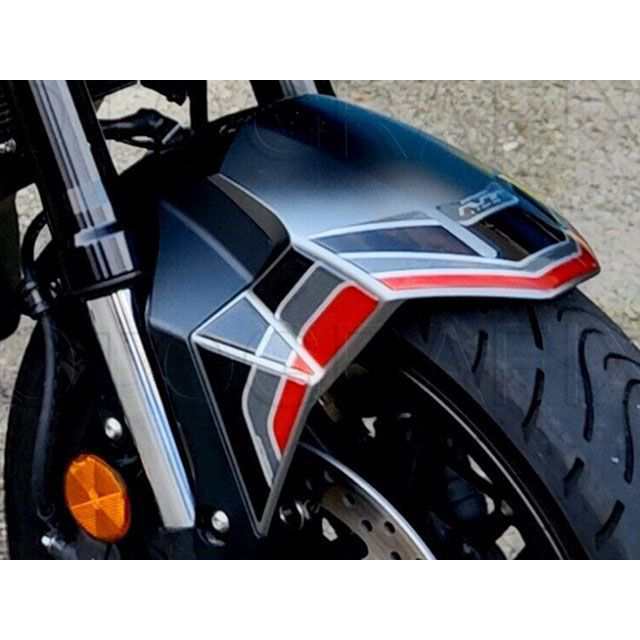 モトグラフィックス ボディパッド フロントフェンダーシールド MOTOGRAFIX バイクの通販は