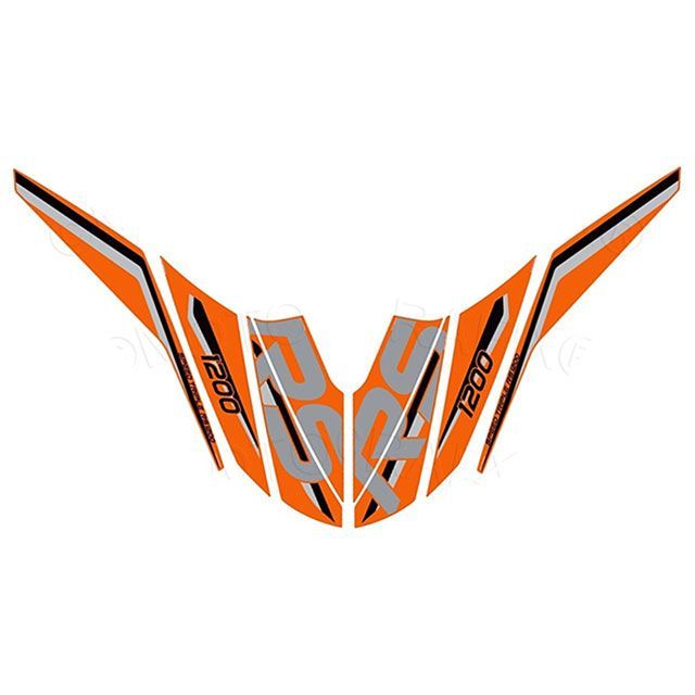 モトグラフィックス Speed Triple1200RS ボディパッド リアパッド MOTOGRAFIX バイク