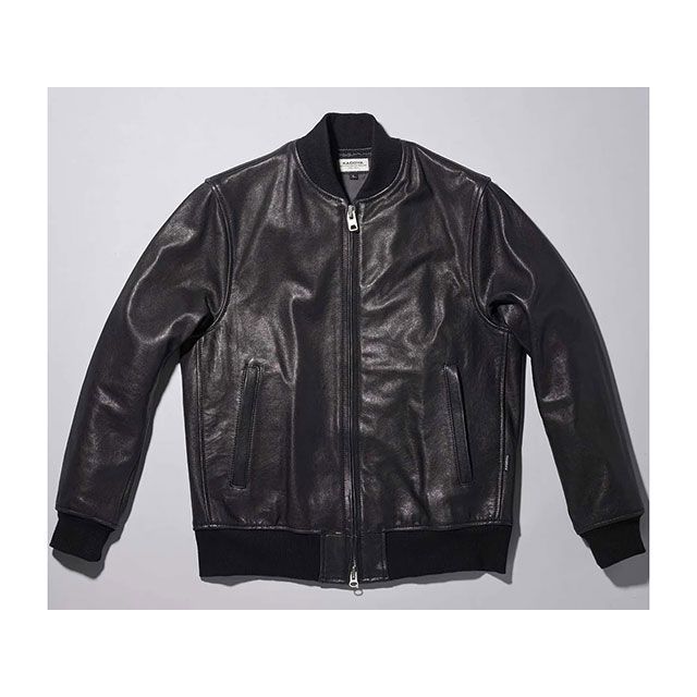 カドヤ 2024-2025秋冬モデル K’S LEATHER＆K’S PRODUCT L-STADIUM BLOUSON（ブラック） サイズ M K…の通販は