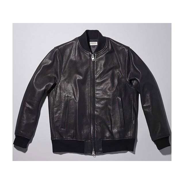 カドヤ 2024-2025秋冬モデル K’S LEATHER＆K’S PRODUCT L-STADIUM BLOUSON（ブラック） サイズ 3L …の通販は 68,313円