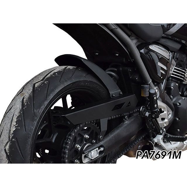 パイツマイヤー Scrambler 400X Speed 400 インナーリアフェンダー（マットブラック） Peitzmeier_2