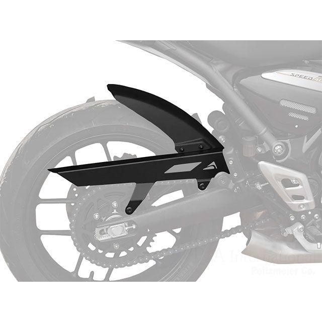パイツマイヤー Scrambler 400X Speed 400 インナーリアフェンダー（マットブラック） Peitzmeier_4