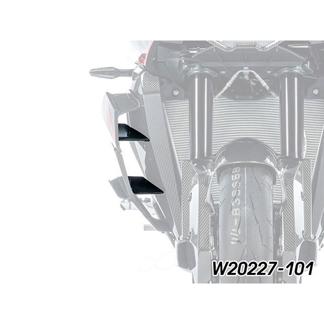 ワンダーリッヒ M1000XR カーボン インナーウイングレット 右側 Wunderlich_2
