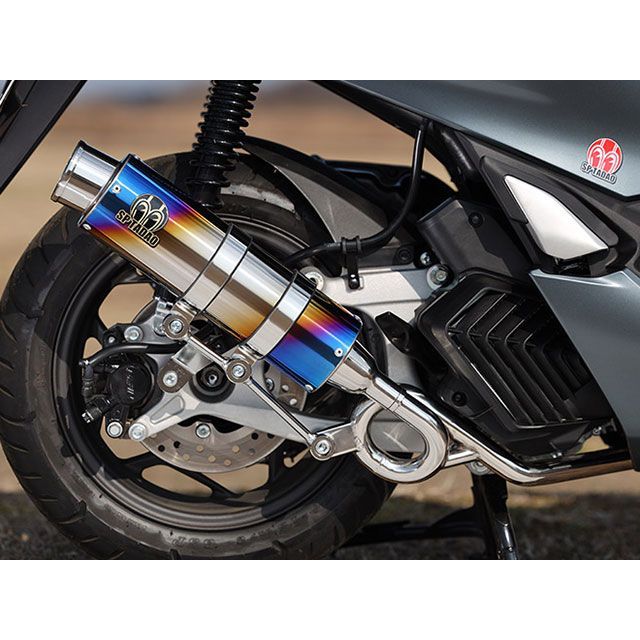 SP忠男 PCX160 PURE SPORT S チタンブルー SP TADAO バイク