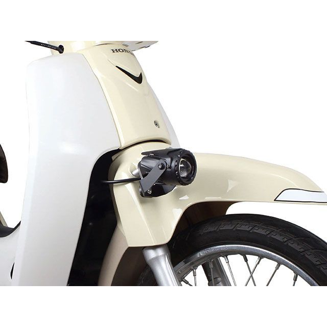SP武川 スーパーカブ110 スーパーカブ50 LEDフォグランプキット（カットライン/10W/1灯） SP TAKEGAWA_4