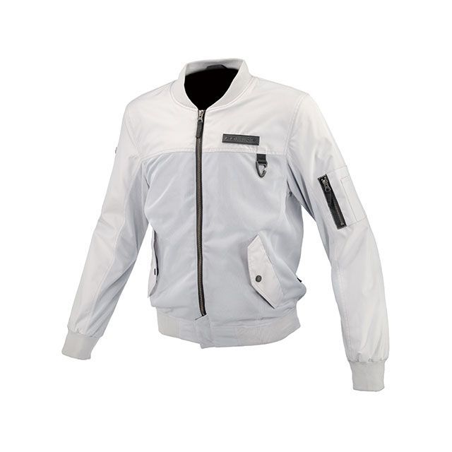 コミネ 2025春夏モデル JK-174 エニグマライト エアフォースメッシュジャケット（グレー） サイズ 2XL KOMINE