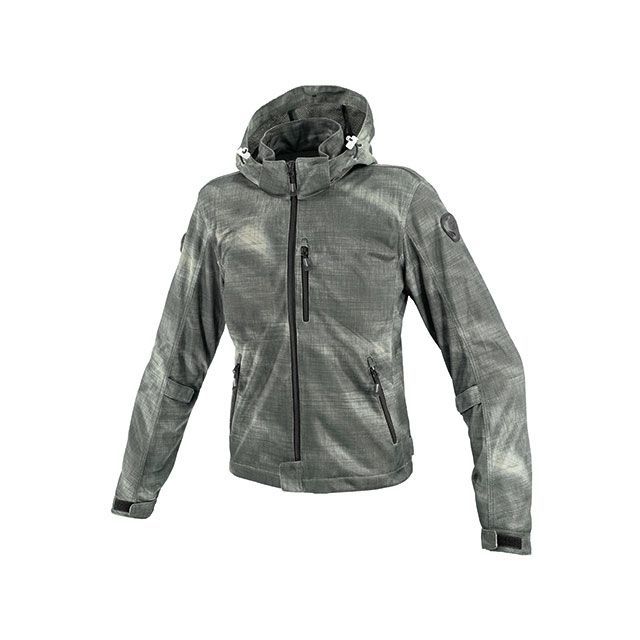 コミネ 2025春夏モデル JK-176 エニグマライト メッシュパーカ（スモーク） サイズ XL KOMINE