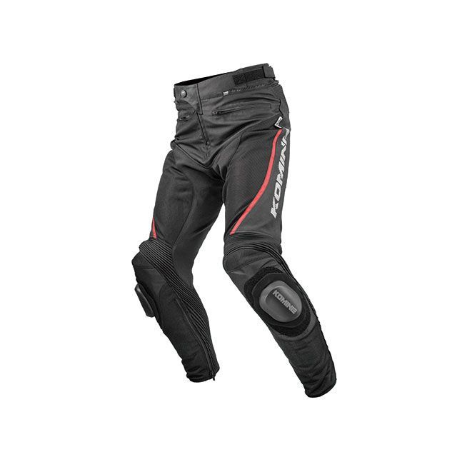 コミネ 2025春夏モデル PK-757 R-SPEC レザーメッシュパンツ（ブラック） サイズ 5XLB KOMINE