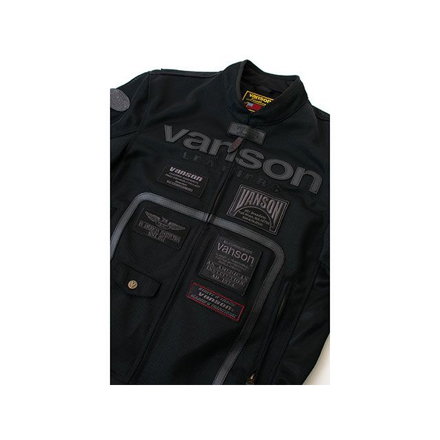 バンソン 2025春夏モデル VS25105S メッシュライダースジャケット