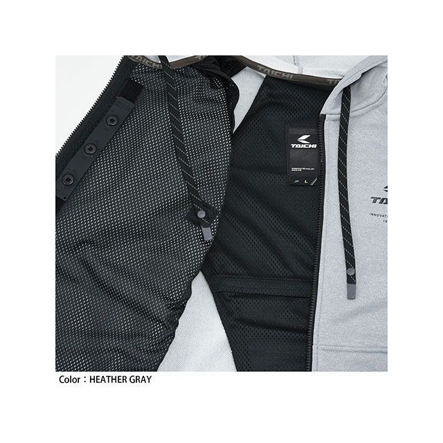 RSタイチ RSJ352 コーデュラ フーディ（ヘザーグレー） サイズ XL