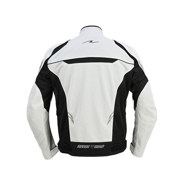 ROUGH ROAD バイクジャケット L シルバー ROUGH&ROAD シルバー バイク
