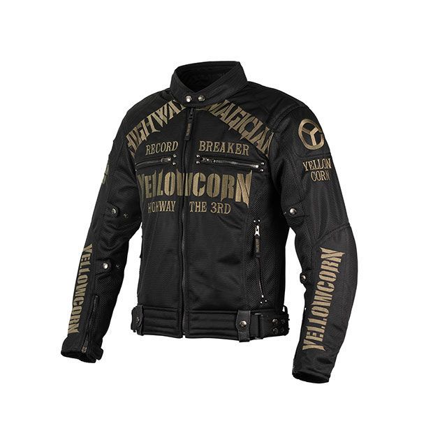 YELLOW CORN バイク用ジャケット Lサイズ（YeLLOW CORN(イエロー