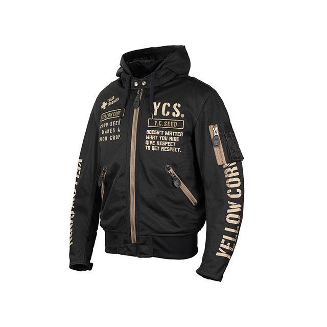 YB4105 ブラック/ゴールド 3Lサイズ メッシュジャケット イエローコーン 41QQocD3yeL.jpg