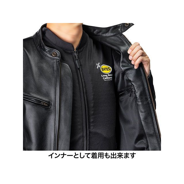 ベイツ BJCT-FT024 クールテックスフィットライトメッシュジャケット（グレー） サイズ L BATES_3