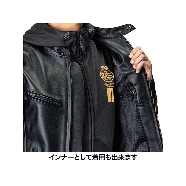ベイツ BJCT-FT025P クールテックスフィットライトメッシュパーカー（アイボリー） サイズ L BATES_2