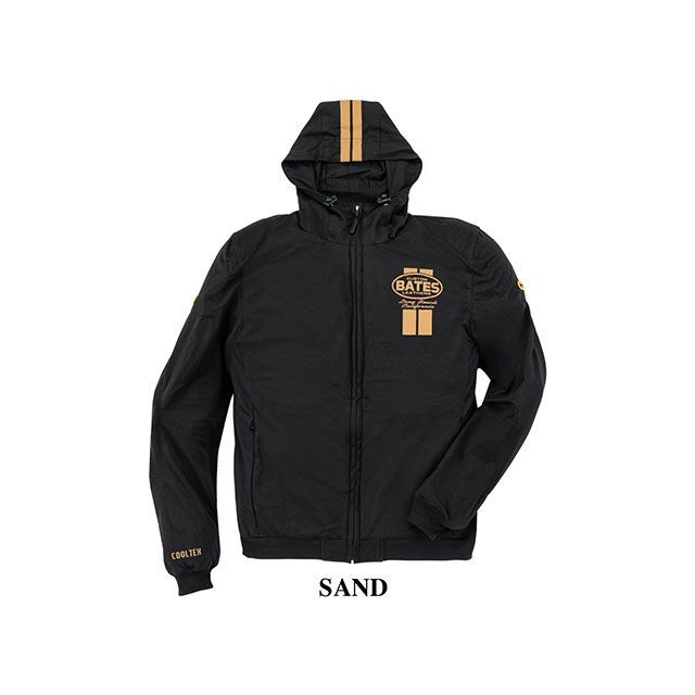 ベイツ 2025春夏モデル BJCT-FT025P クールテックスフィットライトメッシュパーカー（サンド） サイズ L BATES
