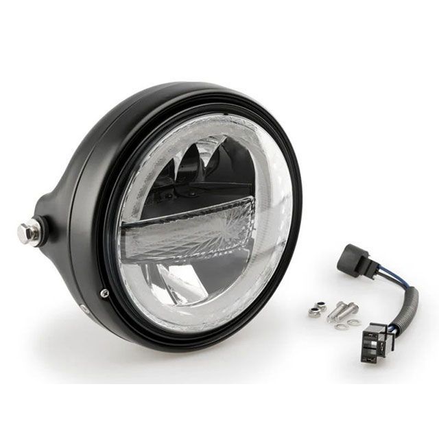 プーチ 汎用 LUMEN R LEDヘッドライト（ブラック） Puig