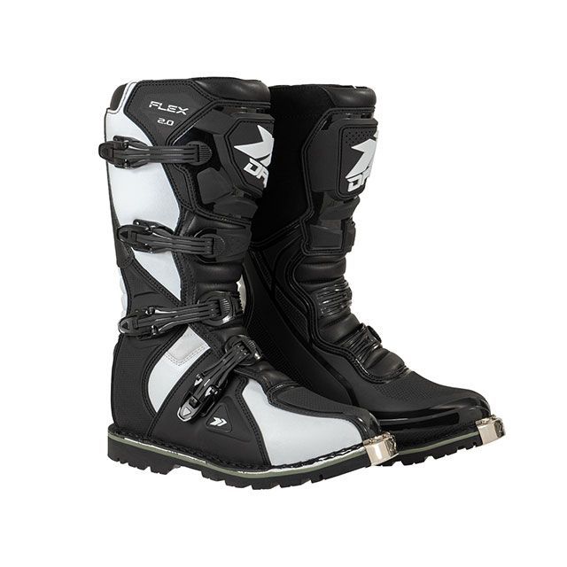 ディーエフジー フレックス ブーツ オフロード 2.0（ブラック/ホワイト