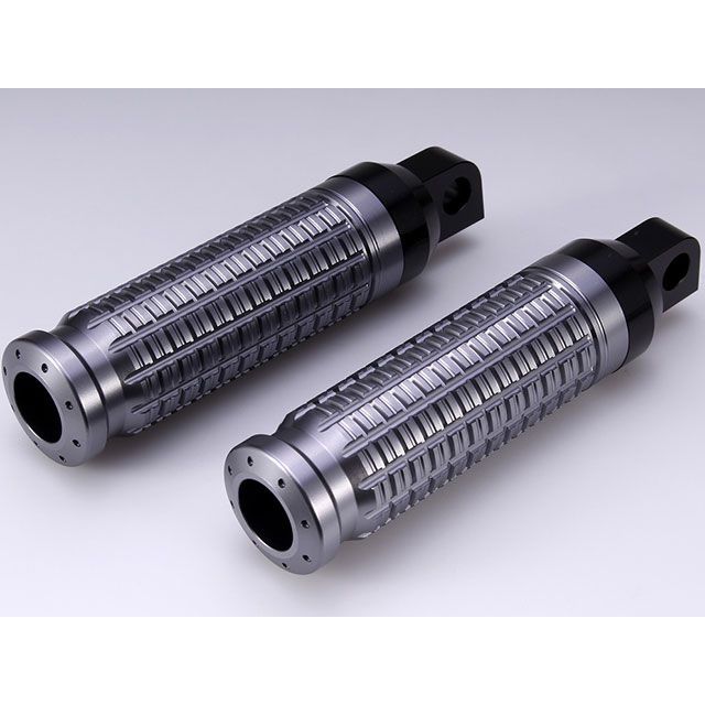 SPEEDRA FLHX ストリートグライド FLTRX ロードグライド アルミ削り出し パッセンジャーフットペグ カラー チタン SPEEDRA