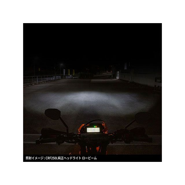 ジータ CRF250L/RALLY LEDフォグライト（ブラック） ZETA バイク