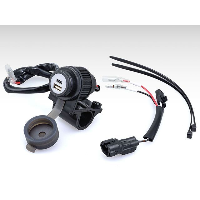 キジマ 400X NX400 USB界面KIT ツイン 400X/NX400 2019y- A/C 18W KIJIMA