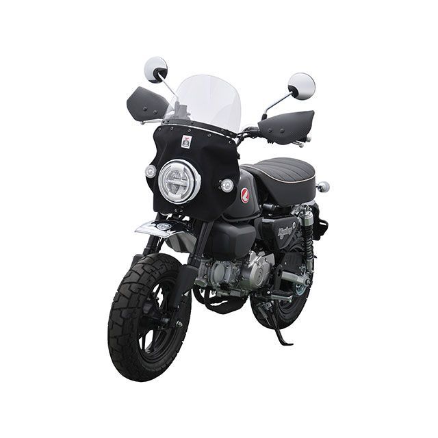 モンキー125 旭風防 ホンダ 旭精器 旭風防 AF ミドルスクリーン モンキー125 2BJ