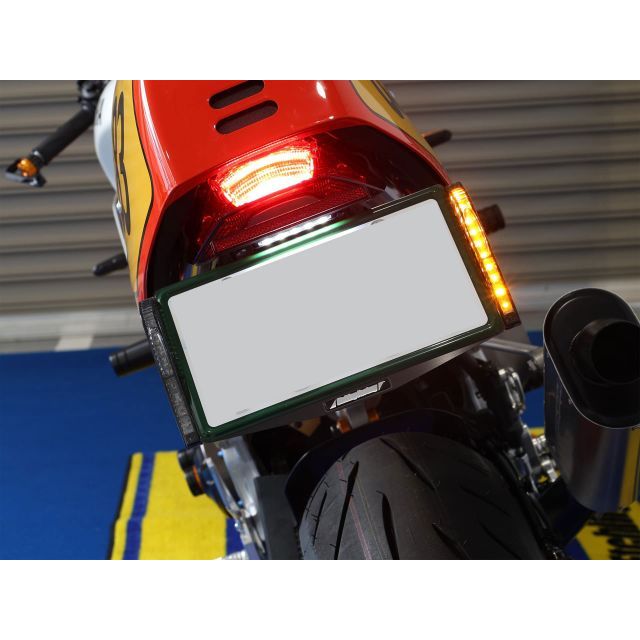 エッチングファクトリー XSR900 XSR900用LEDフェンダーレスKIT カラー 赤エンブレム ETCHING FACTORY_4
