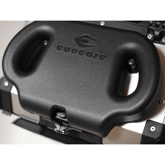 クーケース リア アルミ トップケース  Q5/55L アジャスタブルバックレスト標準装備（ブラック） COOCASE_10