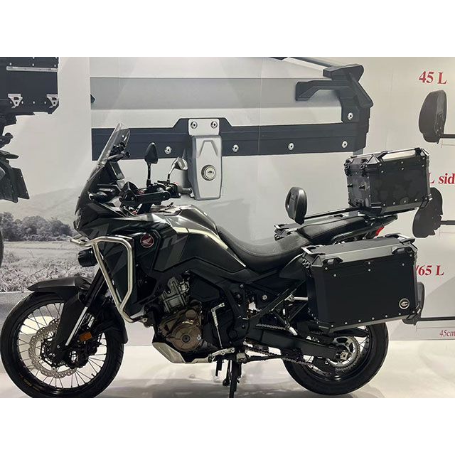 クーケース リア アルミ トップケース  Q5/55L アジャスタブルバックレスト標準装備（ブラック） COOCASE_3