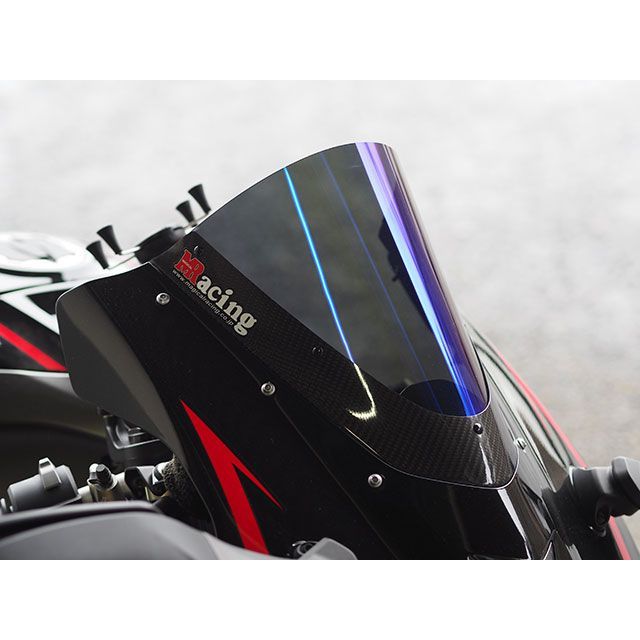 マジカルレーシング ZX10R カーボントリムスクリーン 材質 綾