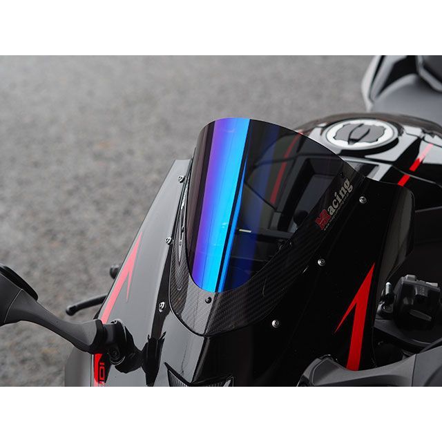 Magical Racing マジカルレーシング カーボントリムスクリーン 平織りカーボン製 / スーパーコート RSV4 APRILIA アプリリア マジカルレーシング(Magical Racing)｜カーボントリムスクリーン 平織