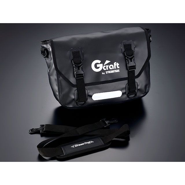 Gクラフト 汎用 Gcraft×STREAM TRAIL サドルバッグ（ブラック） Gcraft