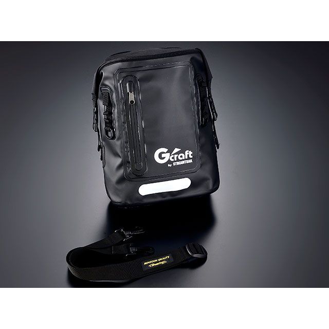 Gクラフト 汎用 Gcraft×STREAM TRAIL センターバッグ（ブラック） Gcraft