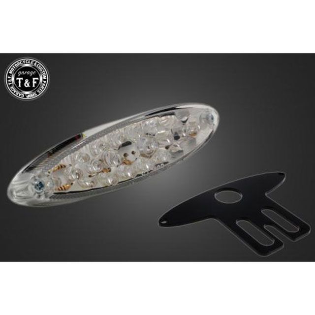 ガレージT&F 汎用 シーシーバー用ナンバーブラケットKIT＆スモール