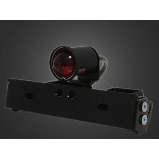 ガレージT&F 汎用 シーシーバー用ナンバーブラケットKIT＆レトログロウテールランプ サイズ φ38（38mm）専用 T&F