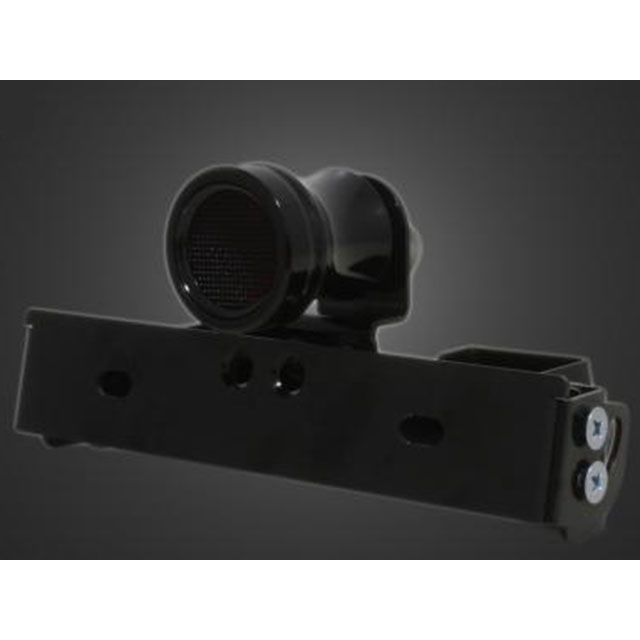 ガレージT&F 汎用 シーシーバー用ナンバーブラケットKIT＆ルークテールランプメッシュ（ブラック） サイズ φ15（15mm）専用 T&F