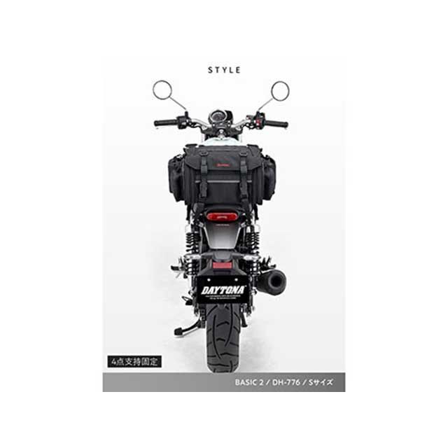 ヘンリービギンズ バイク用 ツーリング シートバッグ BASIC2 Sサイズ（23-29L）小型 ホテル1泊 DH-776（ブラック） HenlyB…_16