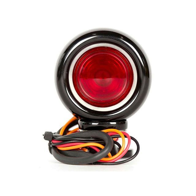 Prism Supply ハーレー用 Prism Supply リップルテールライト（グロスブラック） Prism Supply