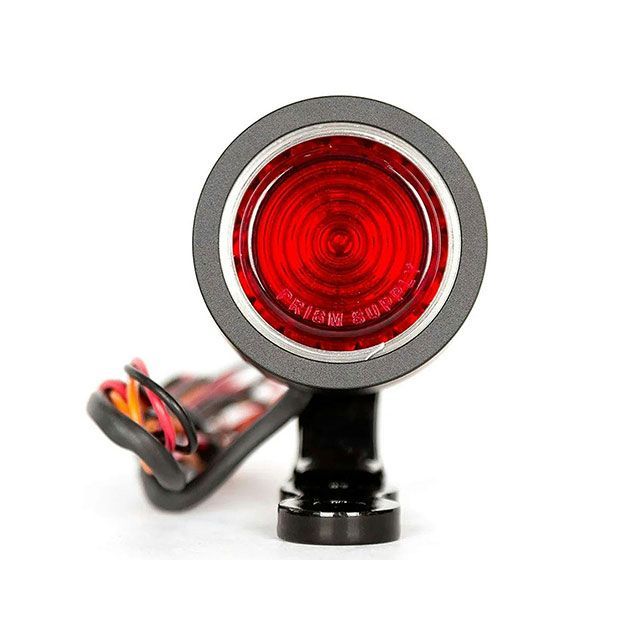 Prism Supply ハーレー用 1.25in スピードスターテールライト（マットブラック） Prism Supply