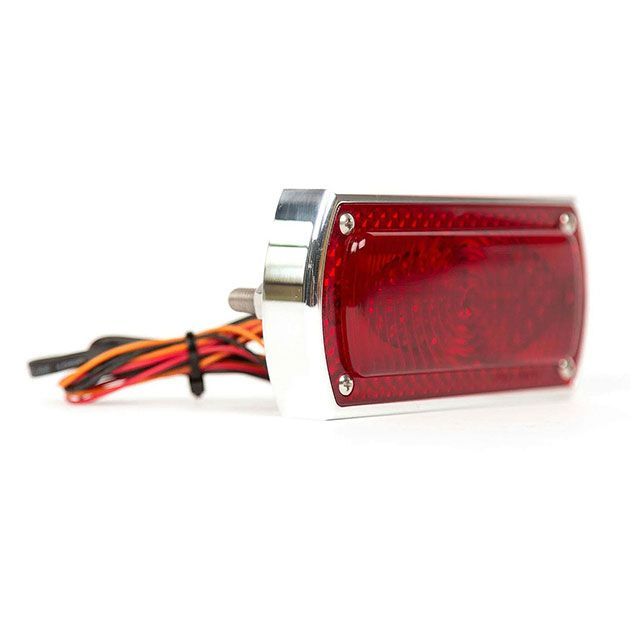 Prism Supply ハーレー用 ボックスチョッパーテールライト GEN-2（ポリッシュ） Prism Supply