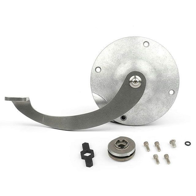 Prism Supply XLスポーツスター フットクラッチキット ダービーカバー 94-03yXL（タンブル） Prism Supply