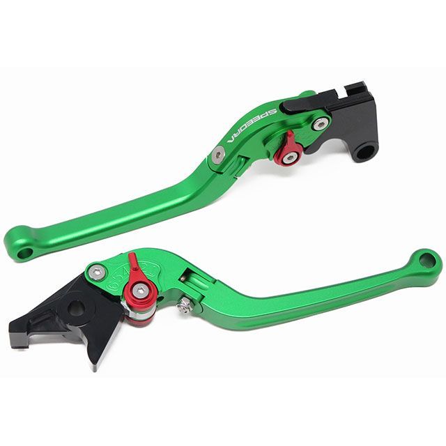 SPEEDRA X-ADV アジャストレバー スタンダード可倒式（レバー本体：マットグリーン） アジャスター マットゴールド SPEEDRA