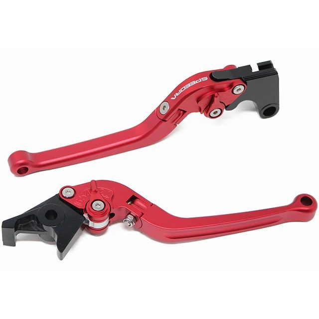 SPEEDRA X-ADV アジャストレバー スタンダード可倒式（レバー本体：マットレッド） アジャスター マットレッド SPEEDRA