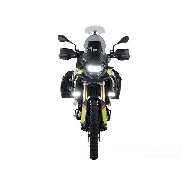 ワンダーリッヒ F900GS LED補助灯「MICROFLOOTER 3.0」 車体取付タイプ（ブラック） Wunderlich_1